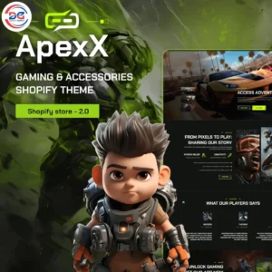 ApexX - Esports & Gaming Store Shopify Theme