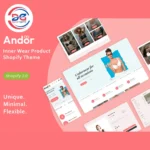 Andor - Inner Wear Product Shopify Theme