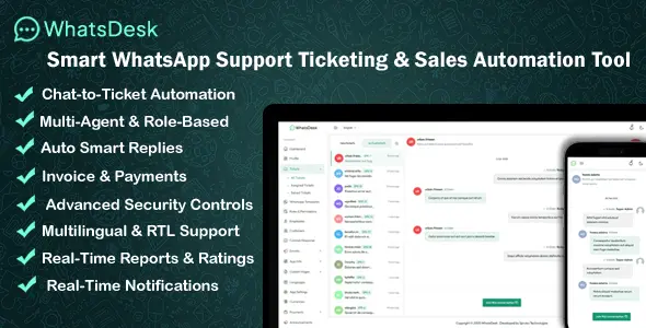 whatsdesk – smart whatsapp support ticketing & sales automation tool whatsdesk – smart whatsapp support ticketing & sales automation tool